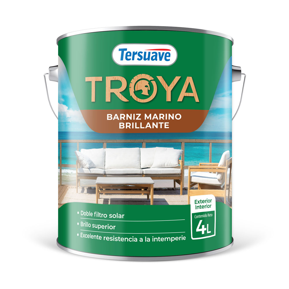Troya Barniz Marino Brillante x 1/2 lts