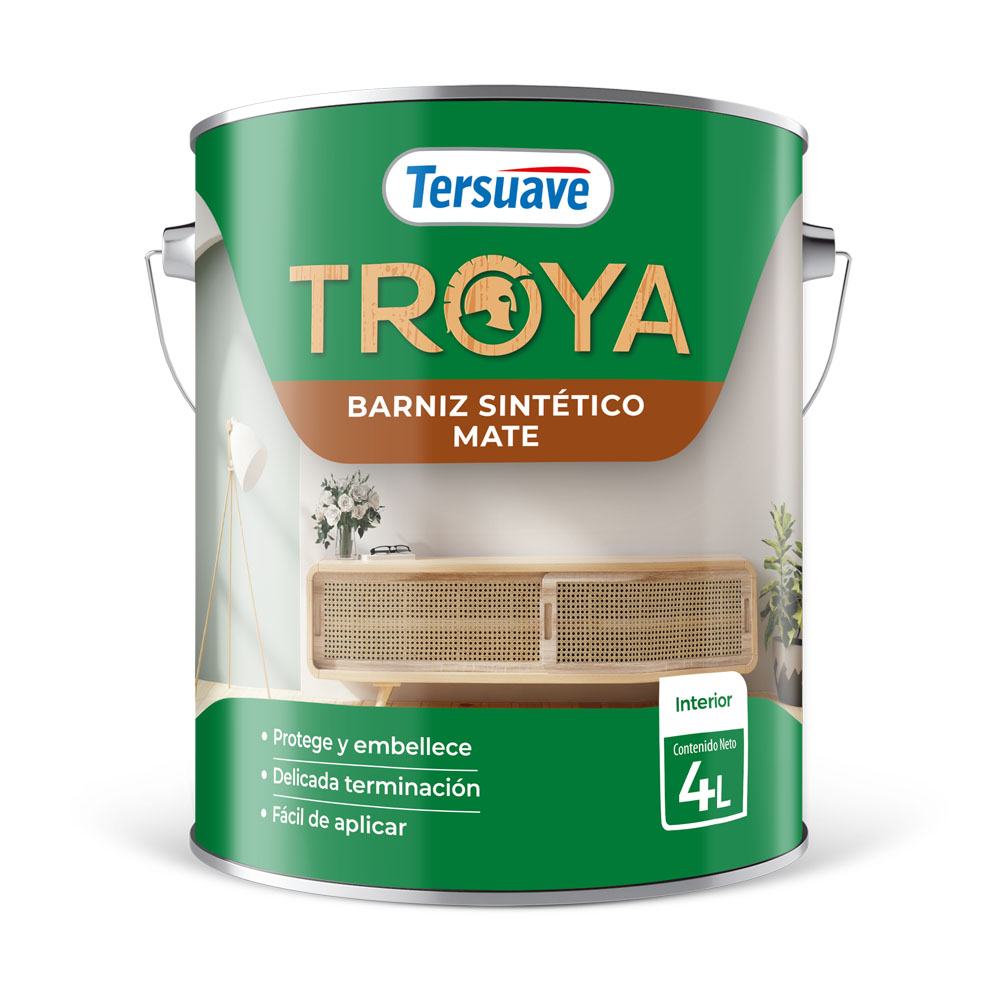 Troya Barniz Mate x 1/2 lts