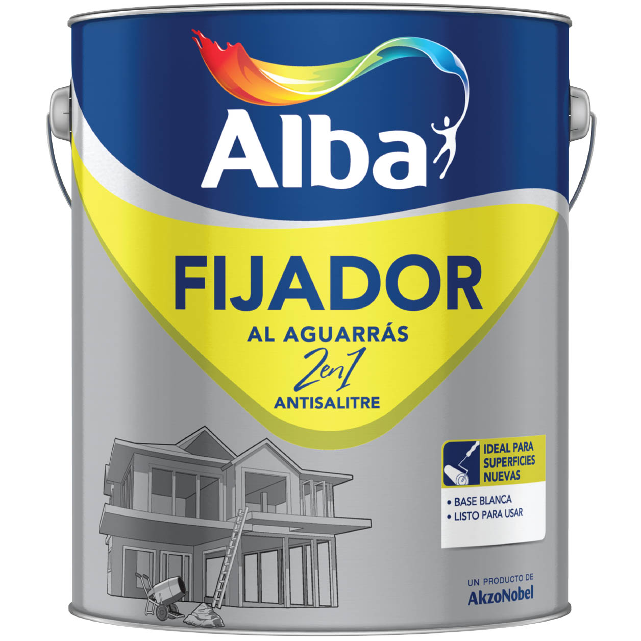 ALBA FIJADOR 2 en 1 ANTISALITRE - 01L