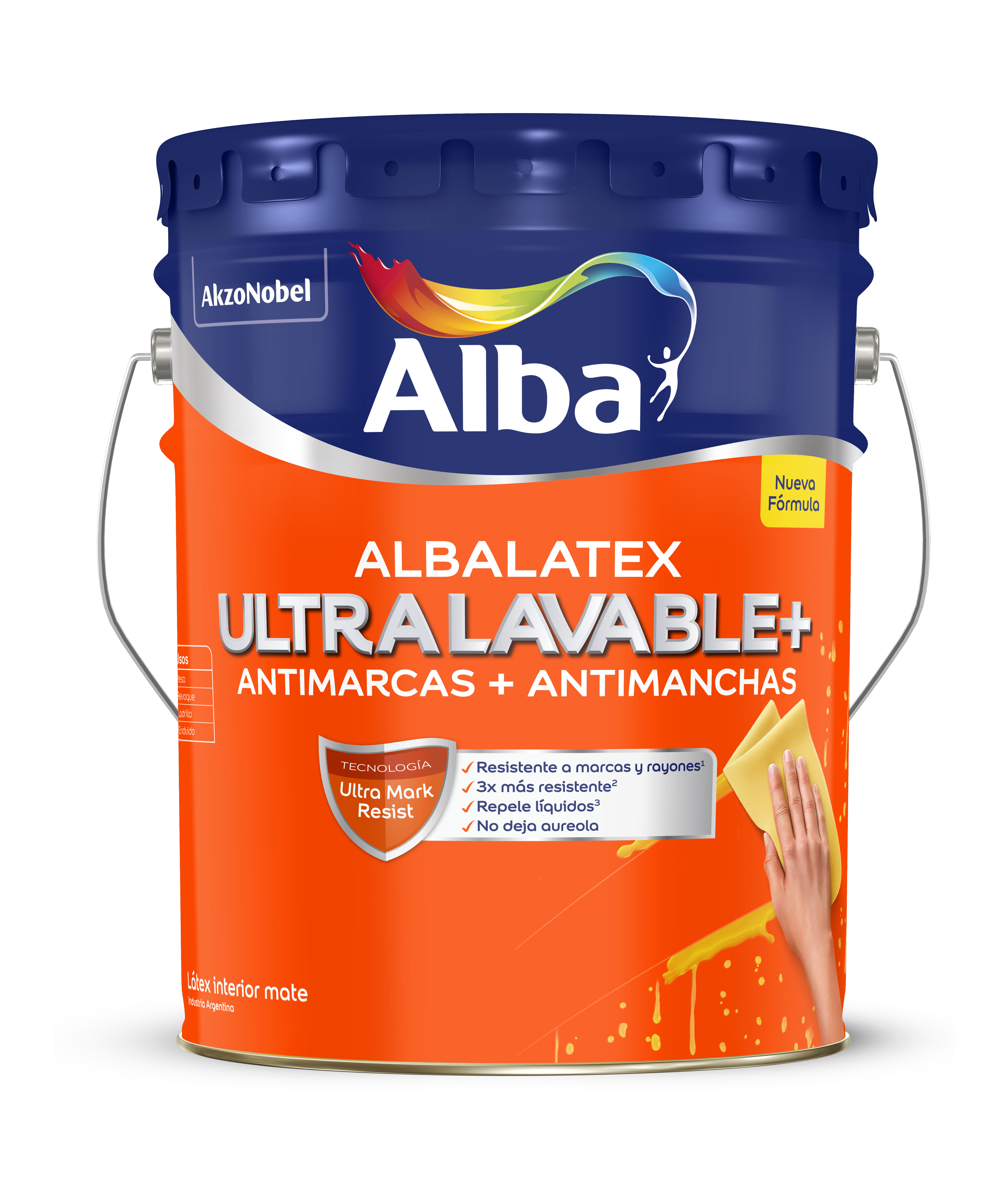 ALBALATEX ULTRA LAVABLE ANTIM BLANCO 20 LTS