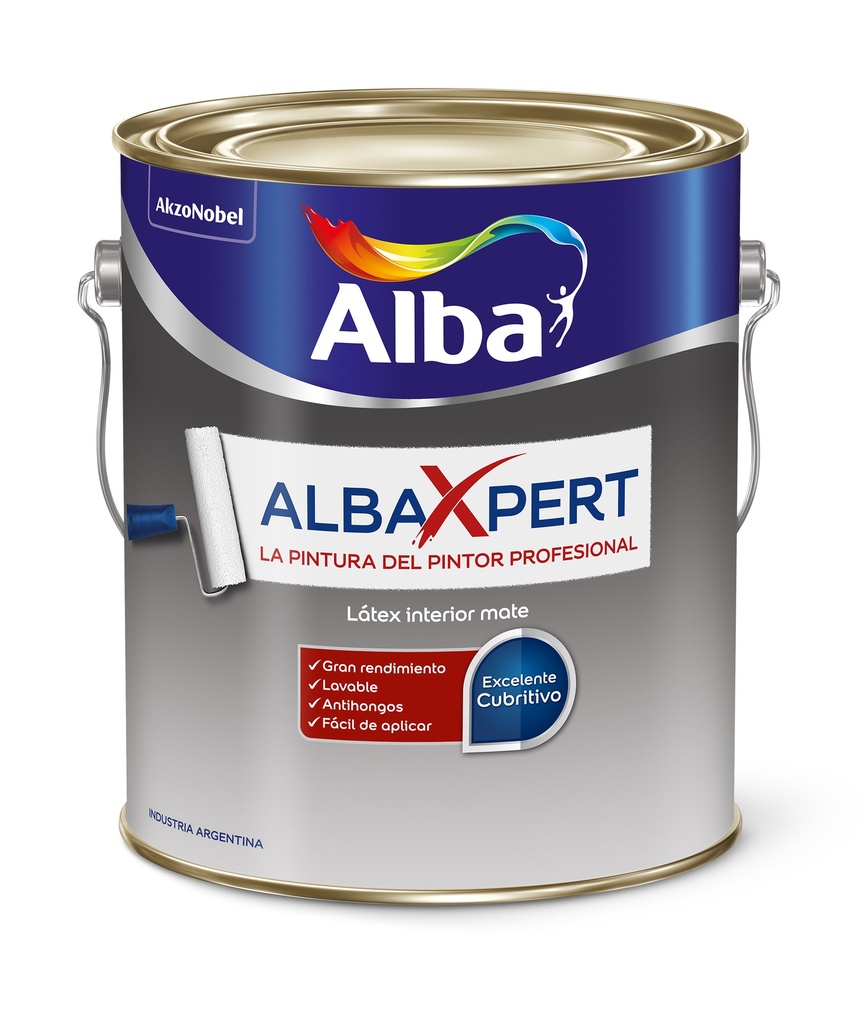 AA ALBAXPERT MAT WHITE 1L