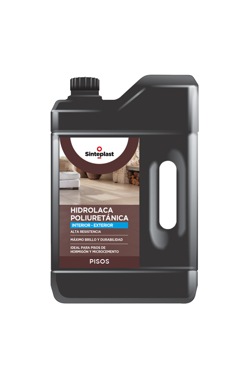 Hidrolaca Poliuretanica Brillante Sinteplast Int/Ext Pisos 5l