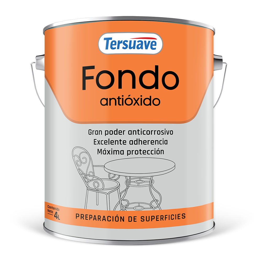 Fondo Antioxido Mate Rojo x 4 lts