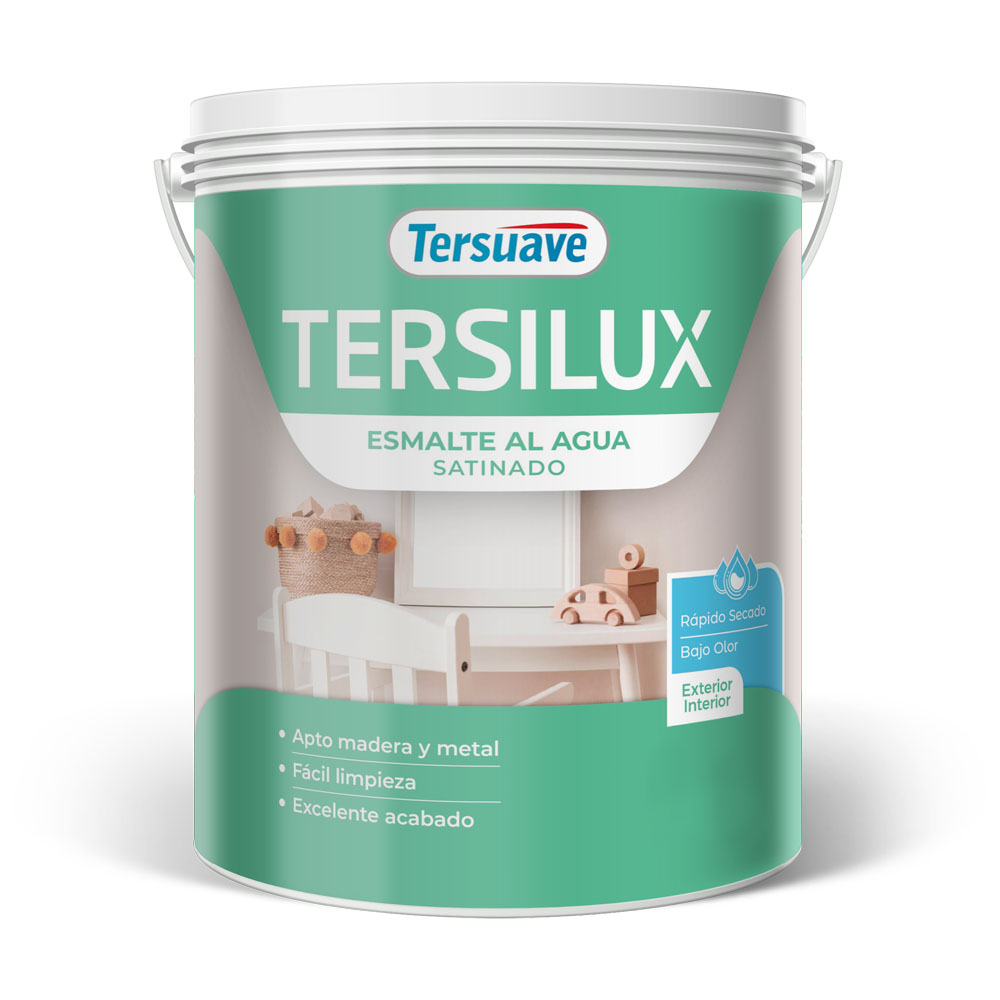 Esmalte Secado Rapido Base Acuosa Satinado Blanco x 1/2 lts