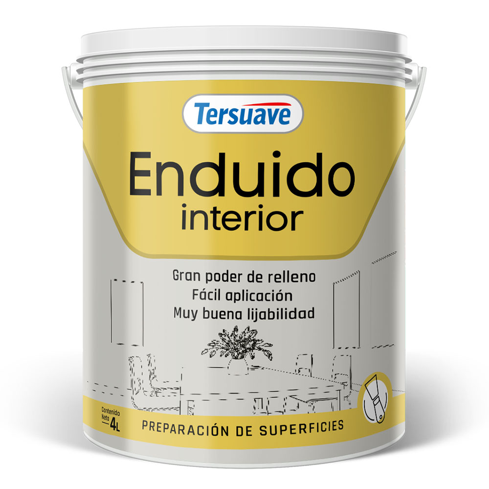 Enduido Interior Blanco x 10 lts
