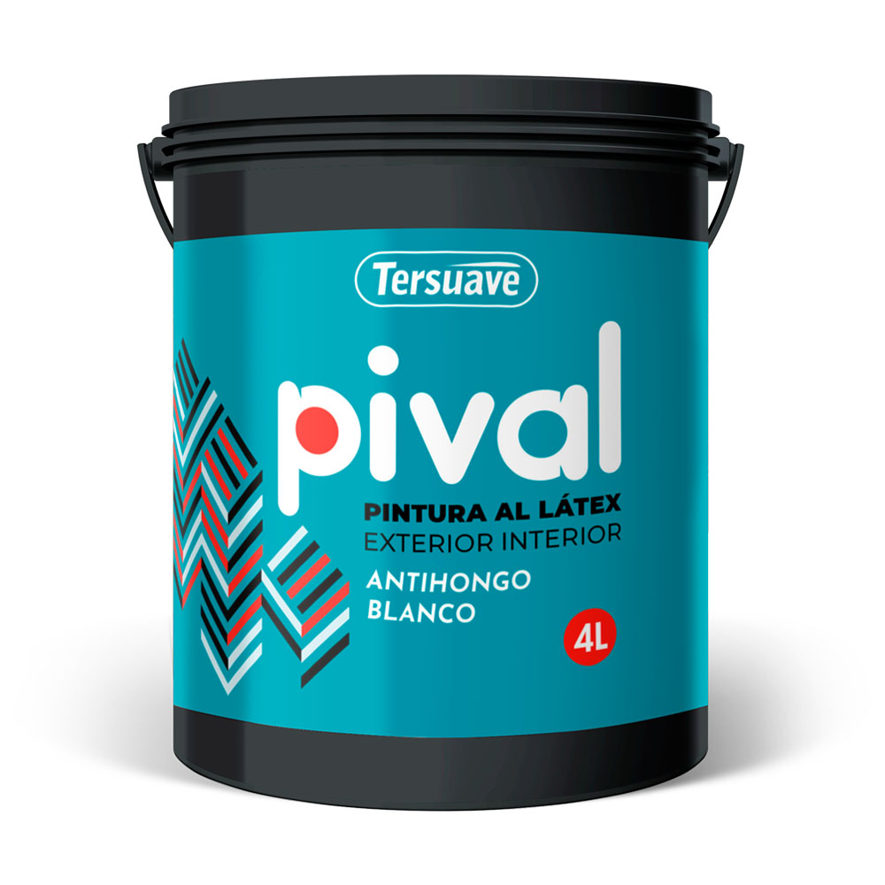 Pival Latex Exterior-Interior Mate Blanco x 20 lts TERSUAVE