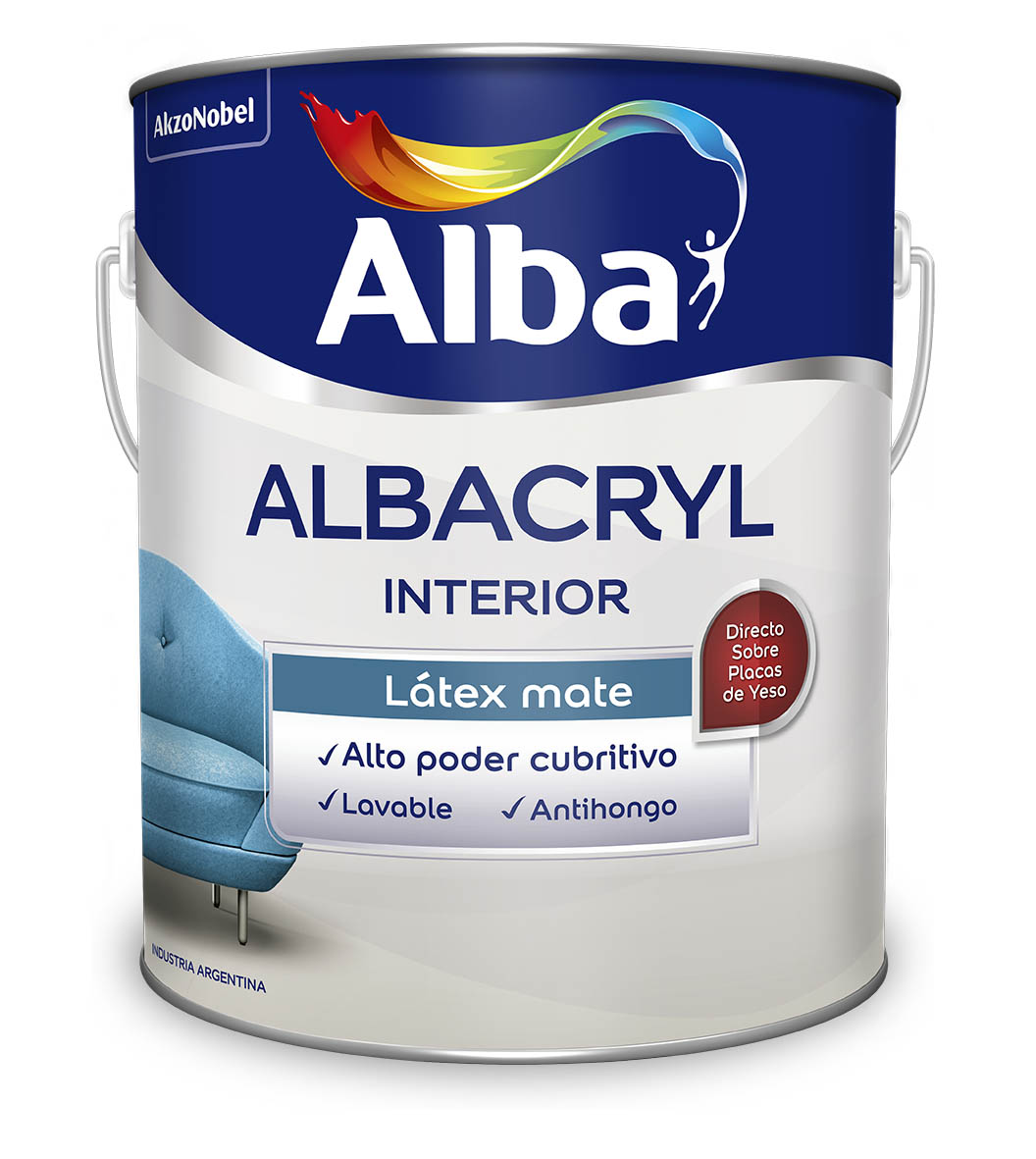 ALBACRYL MATE BLANCO - 10 L