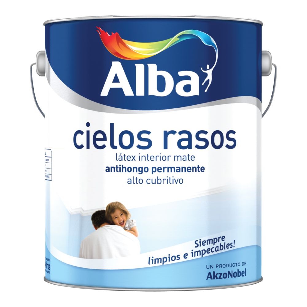 ALBA CIELOS RASOS PREMIUM BLANCO - 04 L